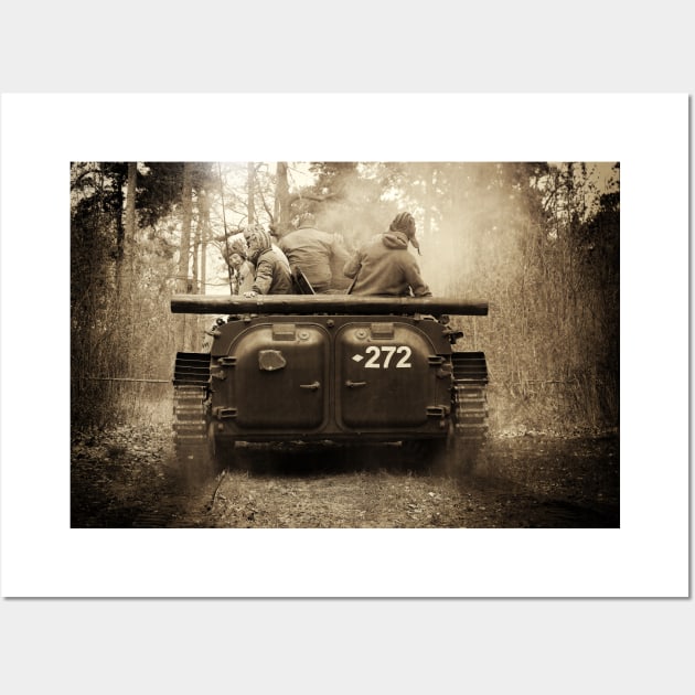 tiger tank, panzerkampfwagen 272 Wall Art by hottehue